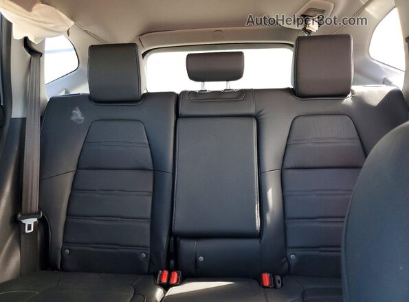 7FARW1H81NE009518 2022 HONDA CR-V Blue Rear seats view