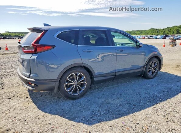7FARW1H81NE009518 2022 HONDA CR-V Blue Rear right