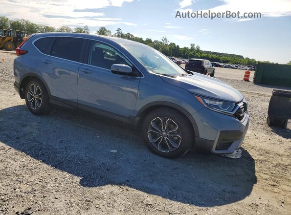 7FARW1H81NE009518 2022 HONDA CR-V Blue Front right