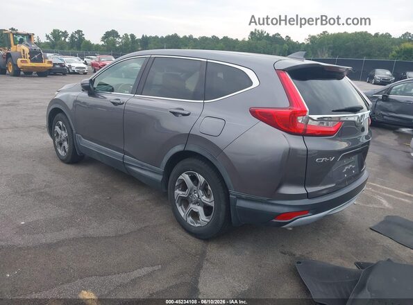 7FARW1H82HE046467 2017 HONDA CR-V Серый Задняя левая четверть