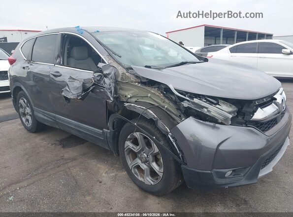 7FARW1H82HE046467 2017 HONDA CR-V Серый Вид спереди