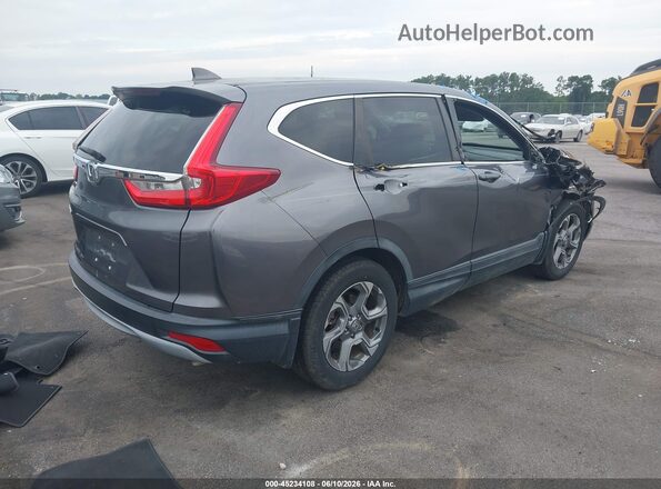 7FARW1H82HE046467 2017 HONDA CR-V Серый Задняя правая четверть