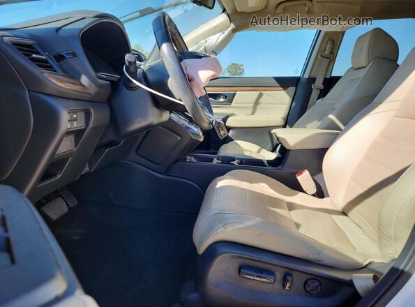 7FARW1H82KE007983 2019 HONDA CR-V White Front interior view