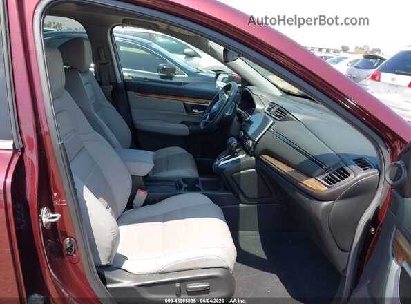 7FARW1H83HE014112 2017 HONDA CR-V Burgundy Front interior view