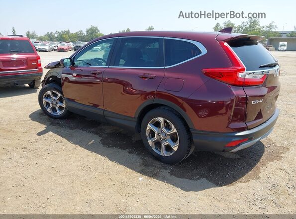 7FARW1H83HE014112 2017 HONDA CR-V Burgundy Rear left