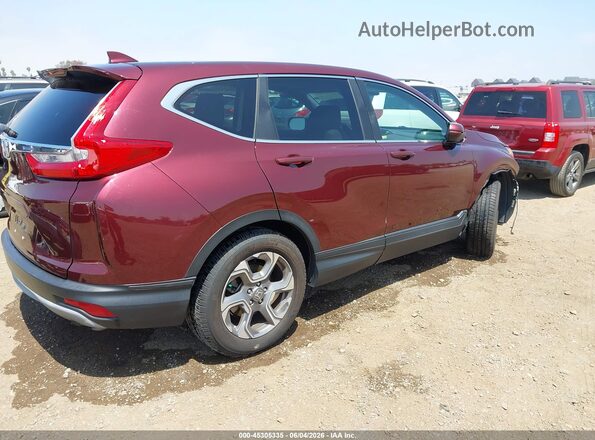 7FARW1H83HE014112 2017 HONDA CR-V Burgundy Rear right