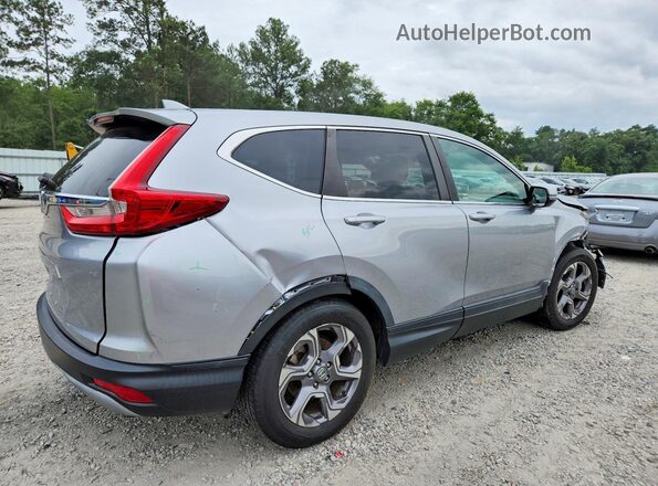 7FARW1H83JE019574 2018 HONDA CR-V Silver Հետևի աջ