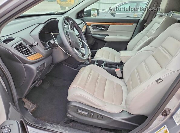 7FARW1H83JE019574 2018 HONDA CR-V Silver Սալոնի դիմացի տեսք