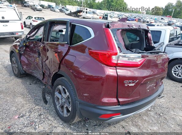 7FARW1H83JE025178 2018 HONDA CR-V Бордовый Вид спереди