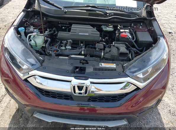7FARW1H83JE025178 2018 HONDA CR-V Бордовый Вид сзади