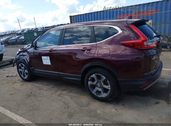 7FARW1H83JE056642 2018 HONDA CR-V Maroon Widok wnętrza 360 stopni