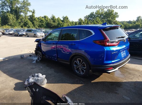 7FARW1H83NE013358 2022 HONDA CR-V Blue უკანა მარცხენა