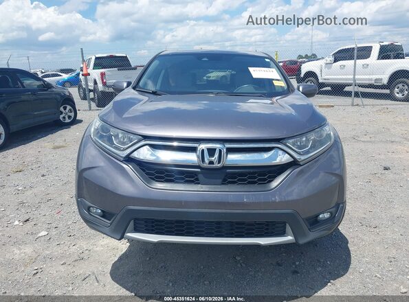 7FARW1H84HE016922 2017 HONDA CR-V Gray ხელსაწყოთა პანელის ხედი