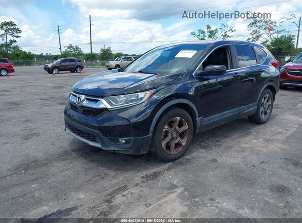 7FARW1H84KE022663 2019 HONDA CR-V Черный Передняя левая четверть