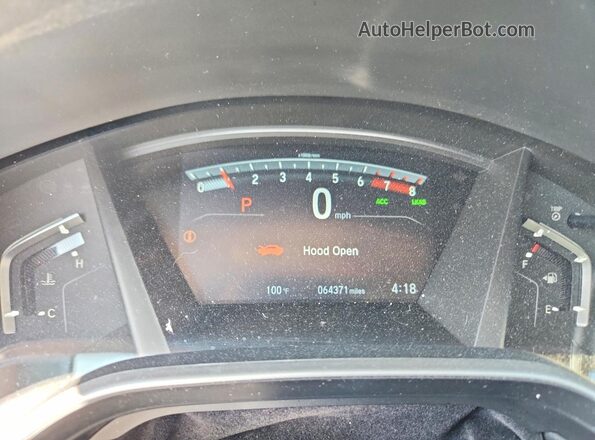 7FARW1H84NE015331 2022 HONDA CR-V White Instrument cluster view