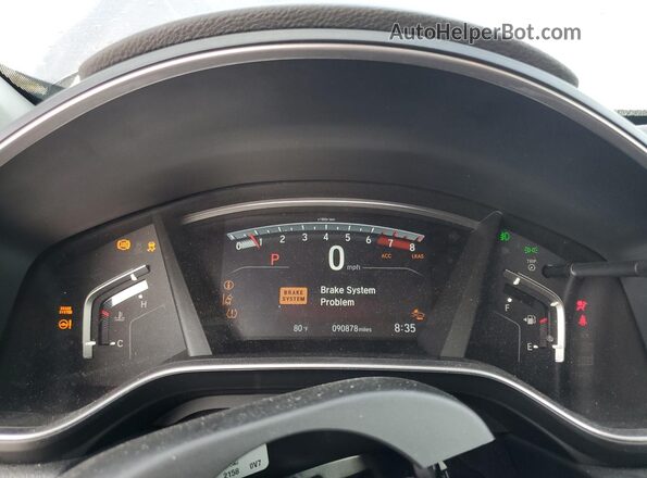 7FARW1H85JE021987 2018 HONDA CR-V Серый 