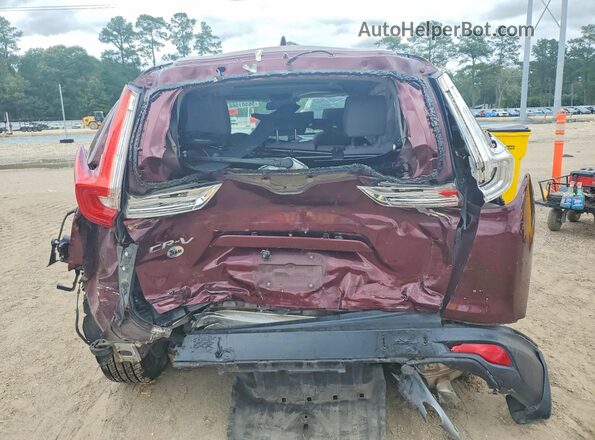 7FARW1H85JE052995 2018 HONDA CR-V Бордовый Вид сзади