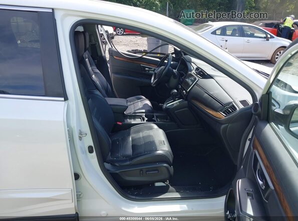 7FARW1H85KE003247 2019 HONDA CR-V White Front interior view