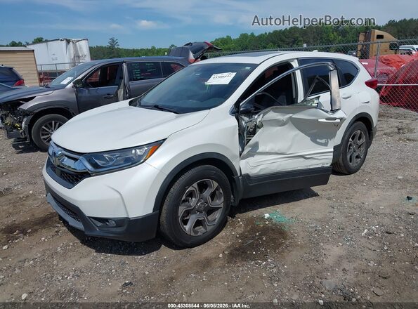 7FARW1H85KE003247 2019 HONDA CR-V White Front left