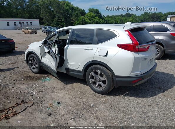 7FARW1H85KE003247 2019 HONDA CR-V White Rear left