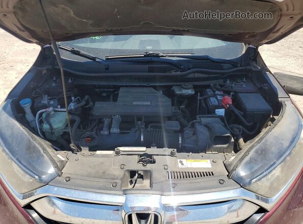7FARW1H87HE005462 2017 HONDA CR-V Burgundy Vista interior trasera