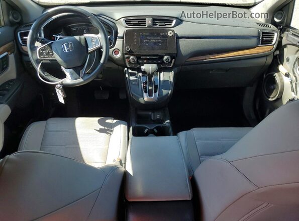 7FARW1H87HE033858 2017 HONDA CR-V Gray Widok deski rozdzielczej