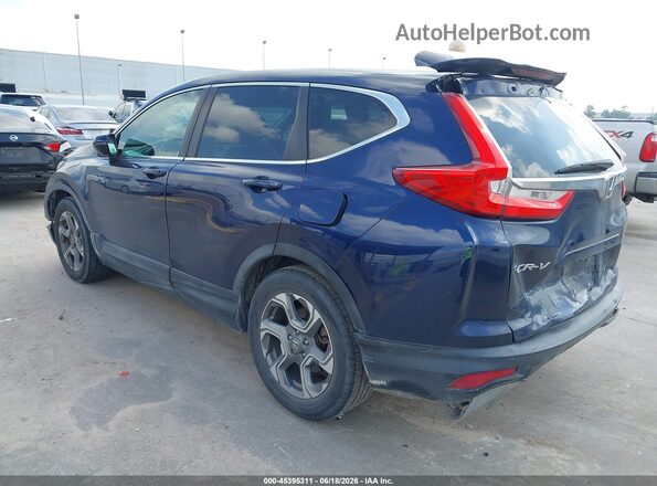 7FARW1H87HE036341 2017 HONDA CR-V Blue უკანა მარცხენა
