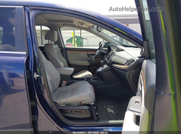 7FARW1H87HE036341 2017 HONDA CR-V Blue წინა სალონის ხედი
