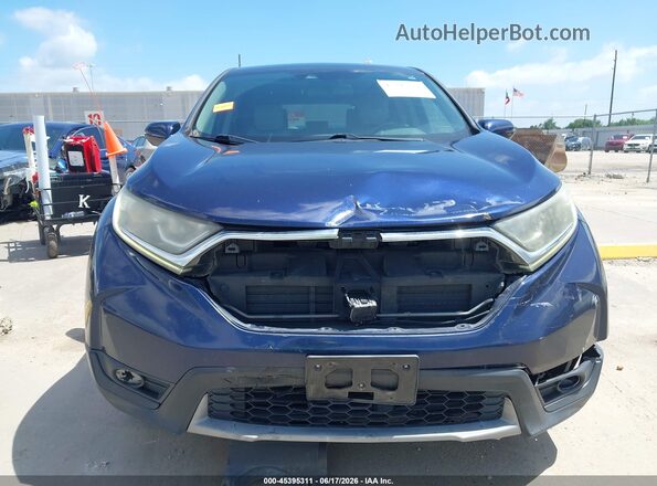 7FARW1H87HE036341 2017 HONDA CR-V Blue უკანა სალონის ხედი