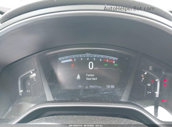 7FARW1H87KE031843 2019 HONDA CR-V White Widok tylnych siedzeń