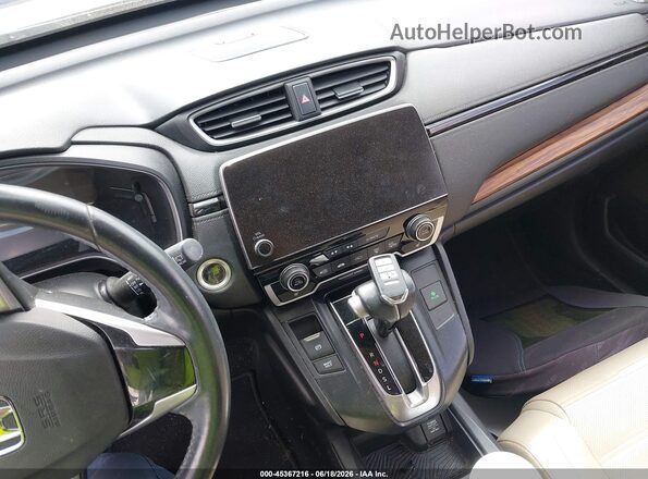 7FARW1H87KE031843 2019 HONDA CR-V White Widok deski rozdzielczej