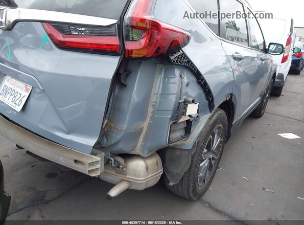 7FARW1H87LE000402 2020 HONDA CR-V Turquoise წინა ხედი