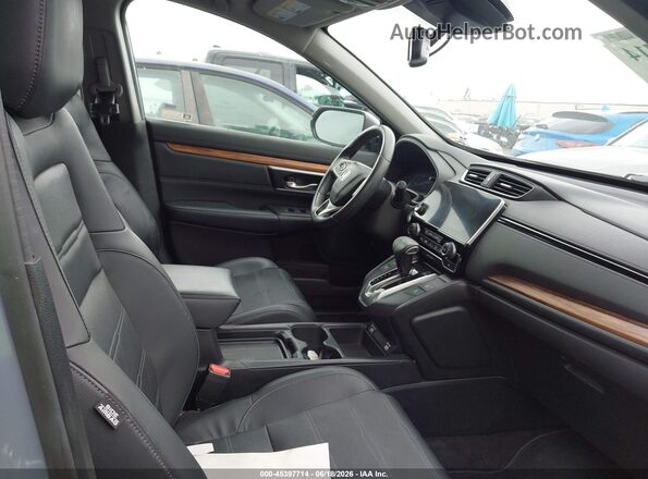 7FARW1H87LE000402 2020 HONDA CR-V Turquoise წინა სალონის ხედი