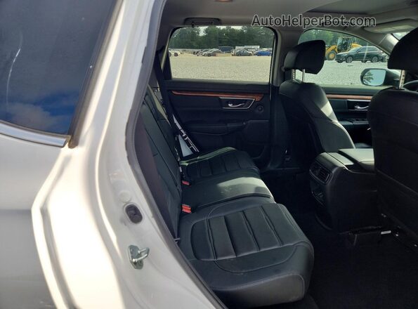 7FARW1H87ME005391 2021 HONDA CR-V White Rear seats view
