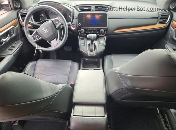 7FARW1H87ME005391 2021 HONDA CR-V White Dashboard view