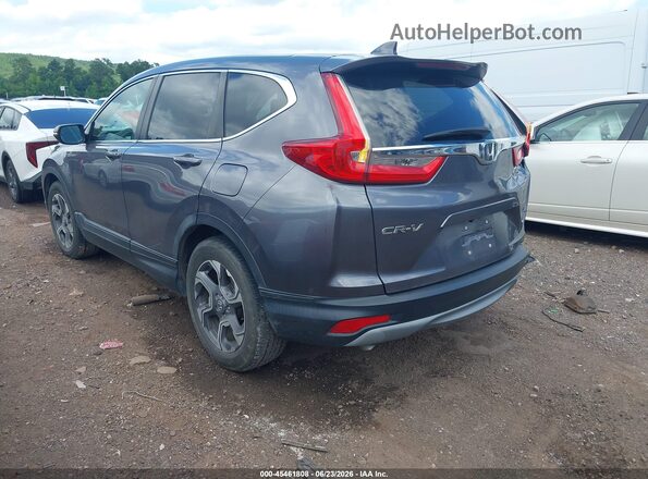 7FARW1H88JE057124 2018 HONDA CR-V Серый Задняя левая четверть