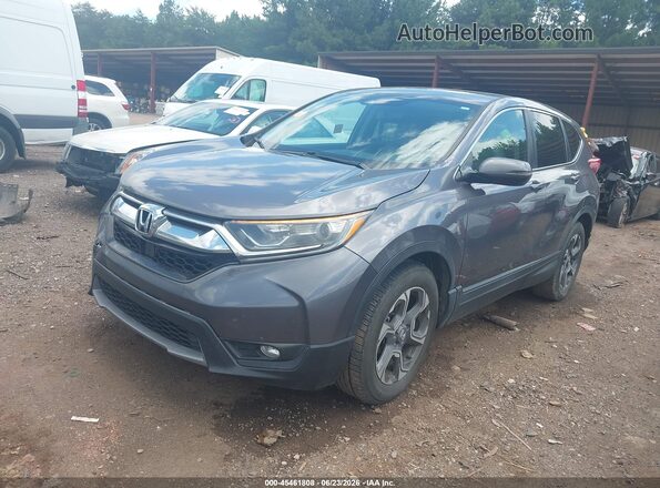 7FARW1H88JE057124 2018 HONDA CR-V Серый Передняя левая четверть