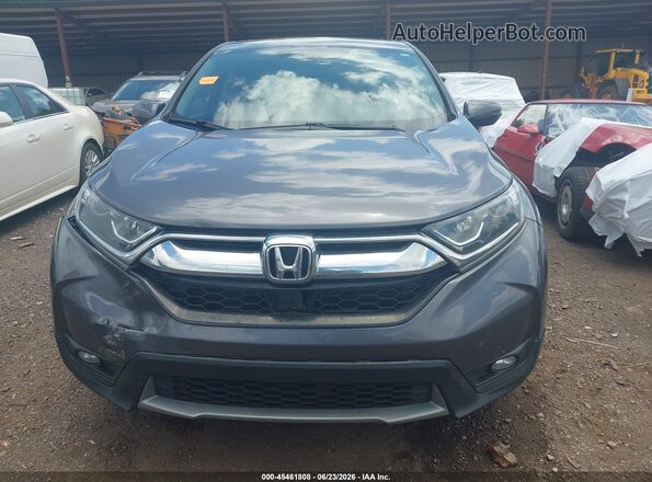 7FARW1H88JE057124 2018 HONDA CR-V Серый Вид задней части салона