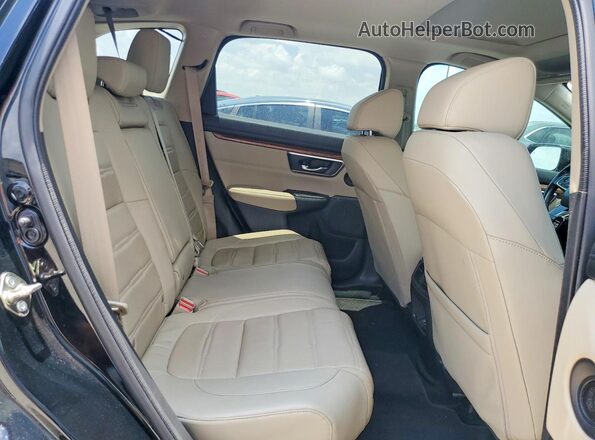 7FARW1H89JE035553 2018 HONDA CR-V Black Rear interior view