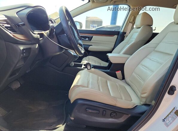 7FARW1H89ME021673 2021 HONDA CR-V White Вид салону спереду