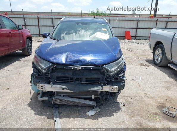 7FARW1H90KE015654 2019 HONDA CR-V Blue Vista interior trasera