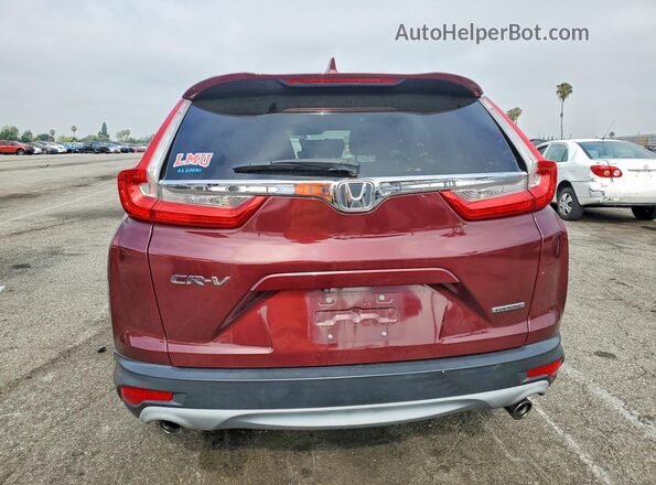 7FARW1H91HE021746 2017 HONDA CR-V Burgundy უკანა ხედი