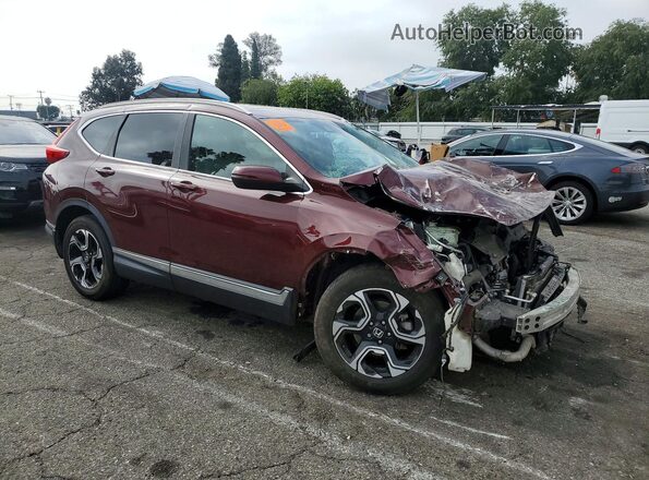 7FARW1H91HE021746 2017 HONDA CR-V Burgundy წინა მარჯვენა
