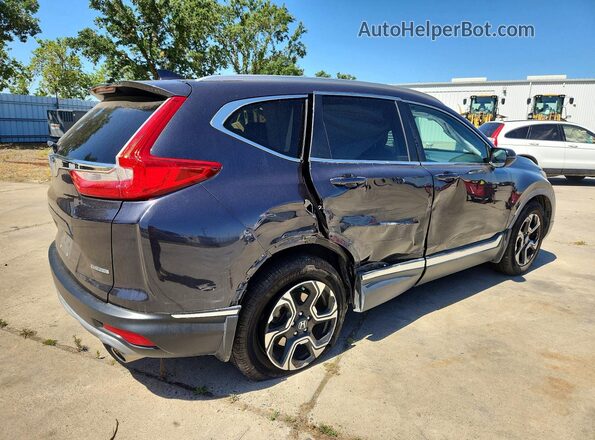 7FARW1H92HE039740 2017 HONDA CR-V Gray Trasero derecho