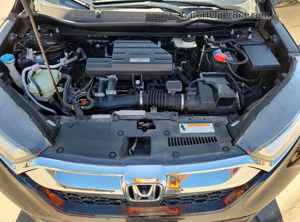 7FARW1H92HE039740 2017 HONDA CR-V Gray Vista del compartimento del motor