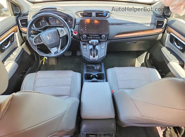 7FARW1H92HE039740 2017 HONDA CR-V Gray Vista del salpicadero