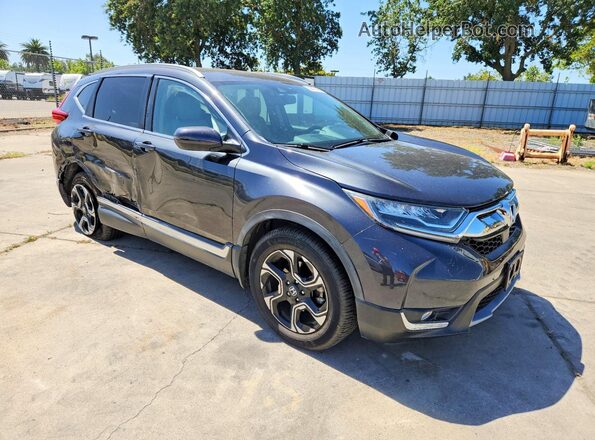 7FARW1H92HE039740 2017 HONDA CR-V Gray Delantero derecho