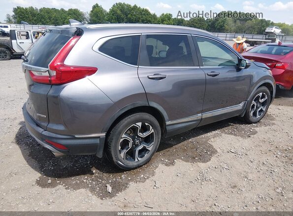 7FARW1H96JE054716 2018 HONDA CR-V Gray Задня права чверть