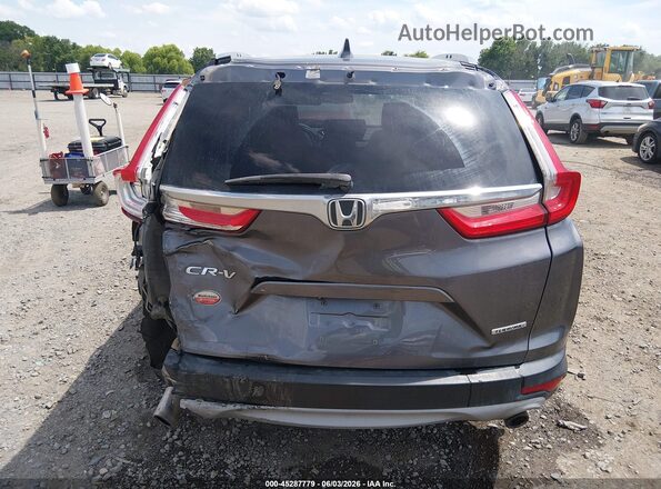 7FARW1H96JE054716 2018 HONDA CR-V Gray 