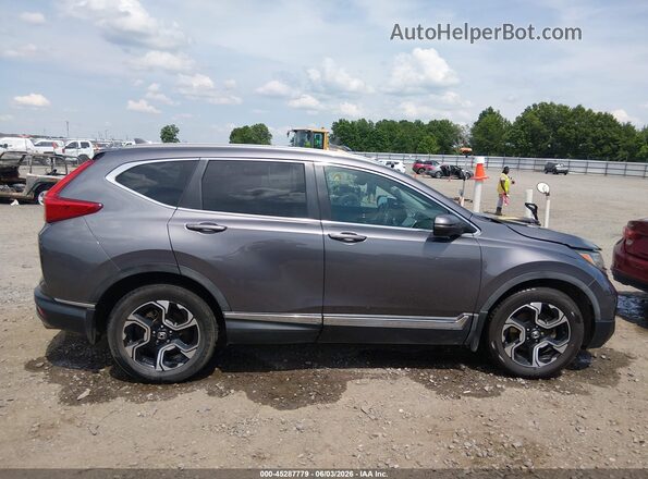 7FARW1H96JE054716 2018 HONDA CR-V Gray Вид задньої частини салону